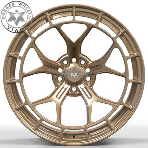 18 19 20 21 22 23 24 26 pouces 6061-T6 Jante monobloc forgée polie sur mesure pour moyeux de luxe C8 C10 - Product Image 5