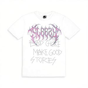 SLEEZY CHOICES T-shirt grafica oversize Streetwear Y2K Divertente maglietta regalo di Natale con meme - Product Image 2