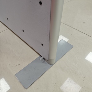 Custom Round SEG Light Box Silver Anodized Aluminum Extrusion Frame - Product Image 5
