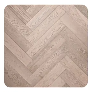 最佳质量重型临时保护橡木木地板人字形工程拼花地板