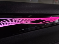 Mise à niveau 256 couleurs Symphony Led éclairage ambiant intérieur de voiture pour Ford Focus 2018-2025 accessoires de bande d'ambiance