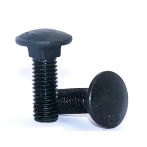 Din 603 Grade 4.8 Black Carbon Steel extra Large Panhead <strong>Carriage</strong> <strong>Bolts</strong> - Product Image 6