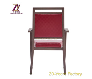 เก้าอี้โลหะทันสมัยสำหรับร้านอาหารเก้าอี้อลูมิเนียมแบบซ้อนกันดูทำจากไม้เก้าอี้รับประทานอาหารสำหรับร้านอาหาร - Product Image 4