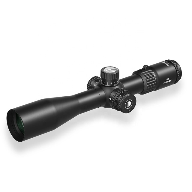 Discoveryopt LHT 3-12X42SFIR First Focal Plane Optical Sight 30mm Tube Red Illuminated Lightweight Outdoor Scopes for Hunting