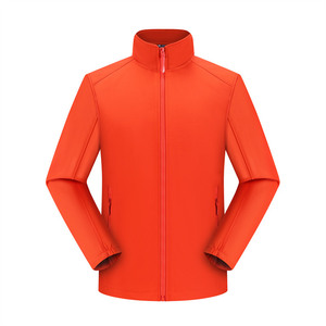 Custom Made Autumn Winter Warm Fleece Lined Softshell Jacket Unisex Windproof Outdoor Workwear Team Building Uniforms Event - Product Image 2