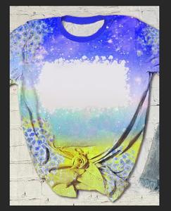 2022 New Polyester Digital Printing Blank T-<b>shirt</b> Custom European Size Sublimation Short Sleeve - Product Image 5