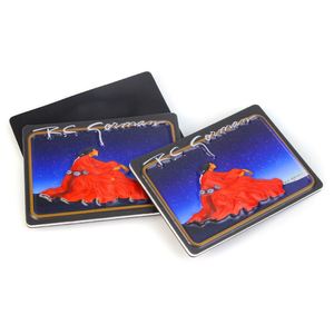 Aimants de réfrigérateur personnalisés en PVC, découpés à la forme, motif chat amusant, blocs décoratifs en plastique pour réfrigérateur - Product Image 3