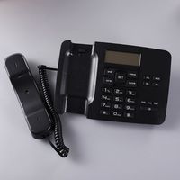 Téléphone fixe filaire de bureau avec affichage de l'appelant Jiubai pour l'accueil, les hôtels et les bureaux