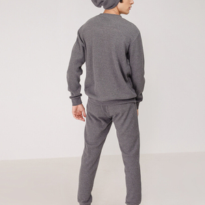 Nouvelle conception de survêtement décontracté pour hommes avec capuche, couleur et logo personnalisés, respirant, léger, 100% haute qualité, vêtements de jogging pour l'entraînement - Product Image 6