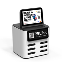 Station de recharge partagée 40W à charge rapide, tendance 2026, avec lecture de code QR, kiosque de recharge haute capacité