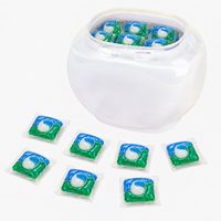 Capsules de lessive en gel sans parfum, formule 10g, personnalisables OEM/ODM, marque privée, emballage et logo sur mesure