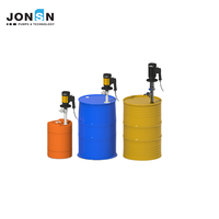 Pompe à tambour à vis électrique en acier inoxydable 316L de haute viscosité avec tube PVDF pour miel, crème, ketchup, shampoing