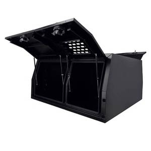 Jaula para Perros de Aluminio Resistente para Exteriores, Apta para Camiones, Camionetas y Vehículos Similares; Personalización Disponible - Product Image 5
