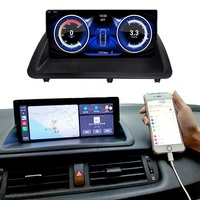 Lecteur DVD de navigation GPS multimédia pour voiture Android 10.0 8 cœurs 10,25 pouces 4+64 Go pour Lexus CT 200 CT200h 2011 2017 2019 RHD