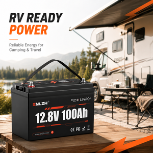 ENLZH 12V 50Ah ، 100Ah ، 150Ah ، 160Ah ، 200Ah ، بطاريات LiFePO4 ، بلوتوث ، درجة A دورات عميقة. - Product Image 6