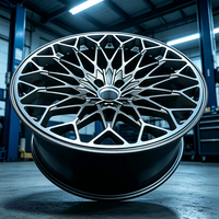 Jantes forgées sur mesure, luxe rétro, or foncé, 18, 19, 20, 21, 22, 23 pouces, 5x112, 5x114.3, 5x120, 5x130 pour Mustang, Porsche, Corvette