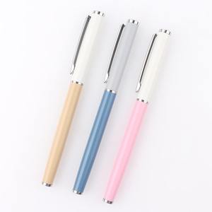 ปากกาลูกลื่นโลหะธุรกิจสีสันสดใส ดีไซน์ใหม่ ปรับแต่งได้ - Product Image 1