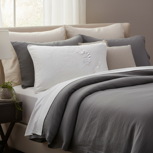 Fodera per cuscino in morbido cotone egiziano 100%, premium 500 fili, 20x48, 1 pezzo - Product Image 3