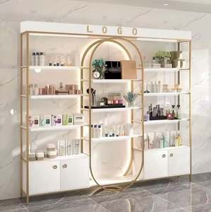 2025 luxe moderne Salon de beauté présentoir cosmétiques ongles soins de la peau support armoire magasin support pour chambre hôtel centre commercial utilisation - Product Image 3
