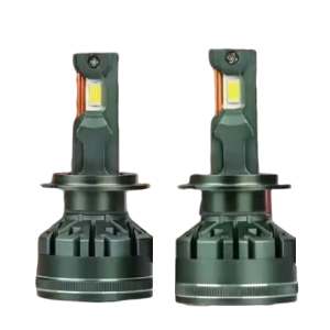 ไฟหน้ารถยนต์ V45PRO 120W 3570 Csp LED รุ่น 9006 พร้อมพัดลมระบายความร้อน ใช้หลอดไฟหน้าแบบ LED รุ่น H1 H4 <span class=keywords><strong>H7</strong></span> H11 แสงสีฟ้า 6500K และแสงสีขาว 6000K วัสดุอะลูมิเนียม - Product Image 6