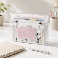Pochette cosmétique personnalisée en PVC transparent, trousse de maquillage étanche, organiseur de voyage pour articles de toilette avec logo pour marque de beauté, vente en gros