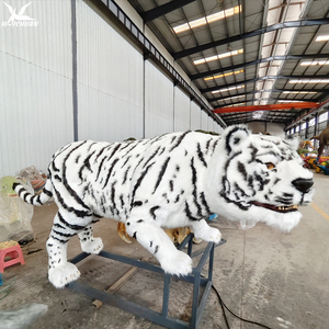 Tigre Animatrónico 3D de Tamaño Real, Estatua de <span class=keywords><strong>Animal</strong></span> Mecánico Realista para Decoración de Zoológicos, Parques de Safari y Parques de Atracciones - Product Image 2
