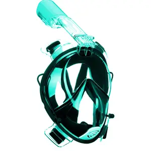 OEKO-TEX无最小起订量3pcs水下游泳全视通气管面罩浮潜面罩来样定做
