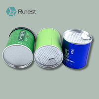 Boîtes en papier miniatures pour thé, imprimées sur mesure, recyclables, réutilisables, écologiques, vides, de qualité alimentaire, pour l'emballage du thé matcha, hermétiques