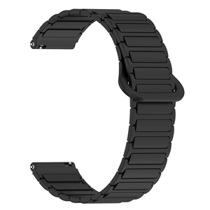 Bracelet de montre sport en silicone magnétique 18 mm / 20 mm / 22 mm pour <span class=keywords><strong>Garmin</strong></span> <span class=keywords><strong>Forerunner</strong></span> 55 158 165 168 <span class=keywords><strong>245</strong></span> 255 265S <span class=keywords><strong>Vivoactive</strong></span> 3/<span class=keywords><strong>4</strong></span>/5/6 - Product Image 4