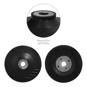 Disco abrasivo in nylon Ø 115 mm. Filettatura M14 - Product Image 4