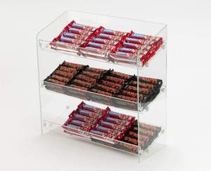 Espositore/Scaffale in Acrilico Plexiglass Personalizzato per Caramelle, Gomme da Masticare e Cioccolato, Vendita Diretta dalla Fabbrica per Supermercati/Negozi - Product Image 3