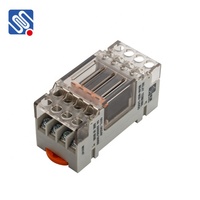 Meishuo MS4N-MCD-24VDC Miniature 5a/300vac Combinaison Prise Relais 24VDC 5A/300VAC Mini Relais Bas avec Protection Epoxy