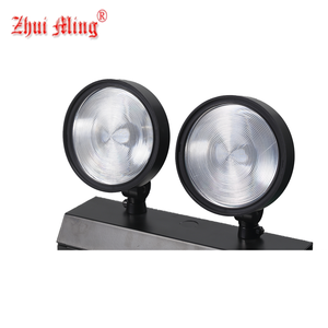 220V Usine Pas Cher <span class=keywords><strong>Prix</strong></span> Deux-en-Un <span class=keywords><strong>Double</strong></span> Tête Rechargeable LED D'urgence CB CE Maintenu Lumière De Sortie Avec Batterie De Secours Lampe - Product Image 4