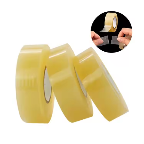 25M Wear Resistant Water Activated PVC PE Hockey Tape Custom Multi-size Clear Ice Hockey Tape Enhanced Grip Control Single Sided