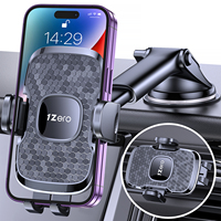 Support universel pour téléphone portable avec design mignon, vente en gros de téléphones, acrylique noir de haute qualité, cadeau personnalisé