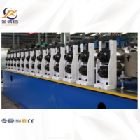 Machine de formage de rouleaux à double ligne, contrôlée par PLC, motorisée, haute précision, pour la fabrication de lames de volets roulants en fer à froid