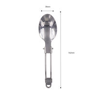 Ensemble de vaisselle de pique-nique pour le camping en plein air, couverts pliants de voyage, kit trois pièces, couteau, fourchette et cuillère pliants en acier inoxydable