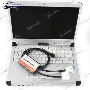Outil de diagnostic pour excavatrice Dr.ZX Hitachi avec connecteurs 4 et 6 broches et ordinateur portable CFc2 - Product Image 3