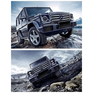 Phare pour benz style <span class=keywords><strong>AMG</strong></span>, feux avant pour <span class=keywords><strong>mercedes</strong></span>, pour classe <span class=keywords><strong>G</strong></span>, W463, G550, G500, G63, G65, meilleur <span class=keywords><strong>prix</strong></span> - Product Image 2