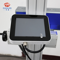 Machine d'impression laser automatique à grande vitesse et stable pour le codage de la date sur les bouteilles PET et les boîtes, pour les cartons en plastique, ligne de production complète