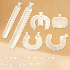 <span class=keywords><strong>Bouillotte</strong></span> anti-explosion conforme à la norme européenne BS, en forme de U, avec housse en peluche, en caoutchouc, pour chauffage et refroidissement, design moderne et minimaliste - Product Image 3