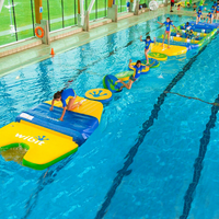 Juegos Inflables Flotantes Comerciales de Diseño Personalizado, Parque Acuático, Equipo de Juego en el Mar
