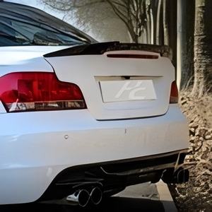 Hancheng voiture accessoires Workblank M4 aileron arrière Extension pour <span class=keywords><strong>BMW</strong></span> série 1 E82 118d 118i 120i <span class=keywords><strong>120d</strong></span> 123d 125i 125se 128i 135i - Product Image 1