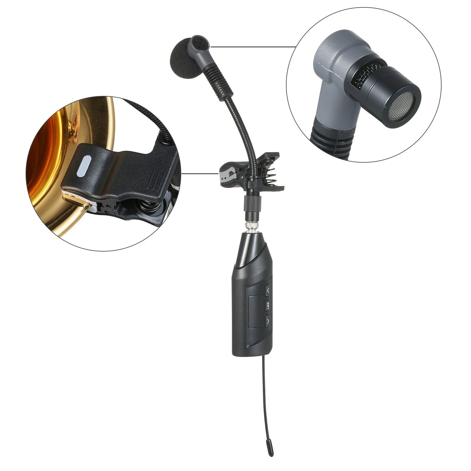 Baomic SG-15U UHF ボディパック送信機 ヘッドセット付 Baomic SG-15U UHF ボディパック送信機 ヘッドセット付 Amazon.com