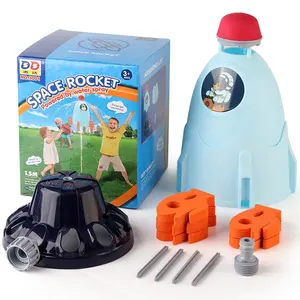 Sıcak satış açık su oyuncakları çocuklar için yaz arka bahçe sıçrama oyun alanı roket fırlatıcı su yağmurlama