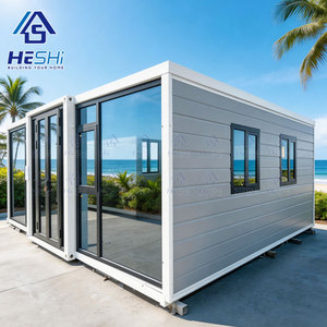 Casa prefabricada expandible en contenedor de 20 pies/40 pies, lista para mudarse, con 1, 2, 3, 4 o 5 dormitorios, baño moderno, casa portátil tipo villa. - Product Image 1