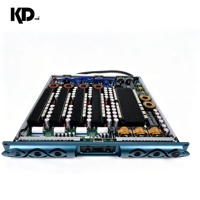 Amplificateur de puissance 4 canaux classe D 4x3000W 1U 8 Ohms, stable 2 ohms, en métal, audio haute résolution pour basses de grande scène