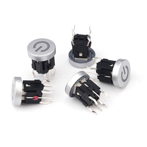 9x9 mét <span class=keywords><strong>Led</strong></span> Mini Tactile chuyển đổi push button chuyển với <span class=keywords><strong>LED</strong></span> SMD thiết bị đầu cuối tùy chỉnh biểu tượng khác nhau Nút mũ - Product Image 3