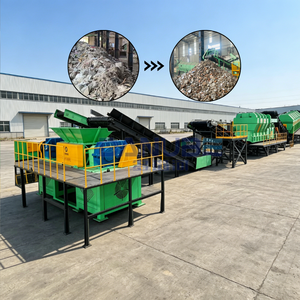 Système de tri des déchets ménagers, séparateur par aéroséparation, machine de recyclage des déchets, usine de traitement des déchets - Product Image 1