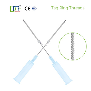 Hilos Tensores Z Tag Ring Thread PCL PLLA PLCL para Lifting de Ojos, Master Class de la Academia de Entrenamiento PLLA, Venta al por Mayor Directa de Fábrica OEM ODM - Product Image 5